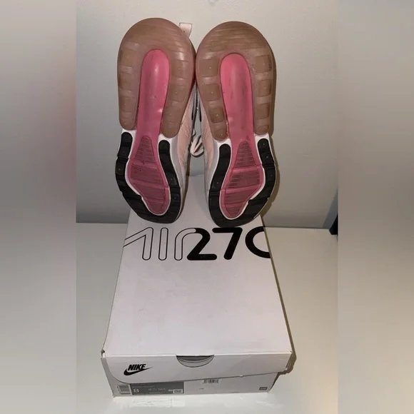 Nike Women's Blush Air Max 270 Sneakers - Picture 5 of 7